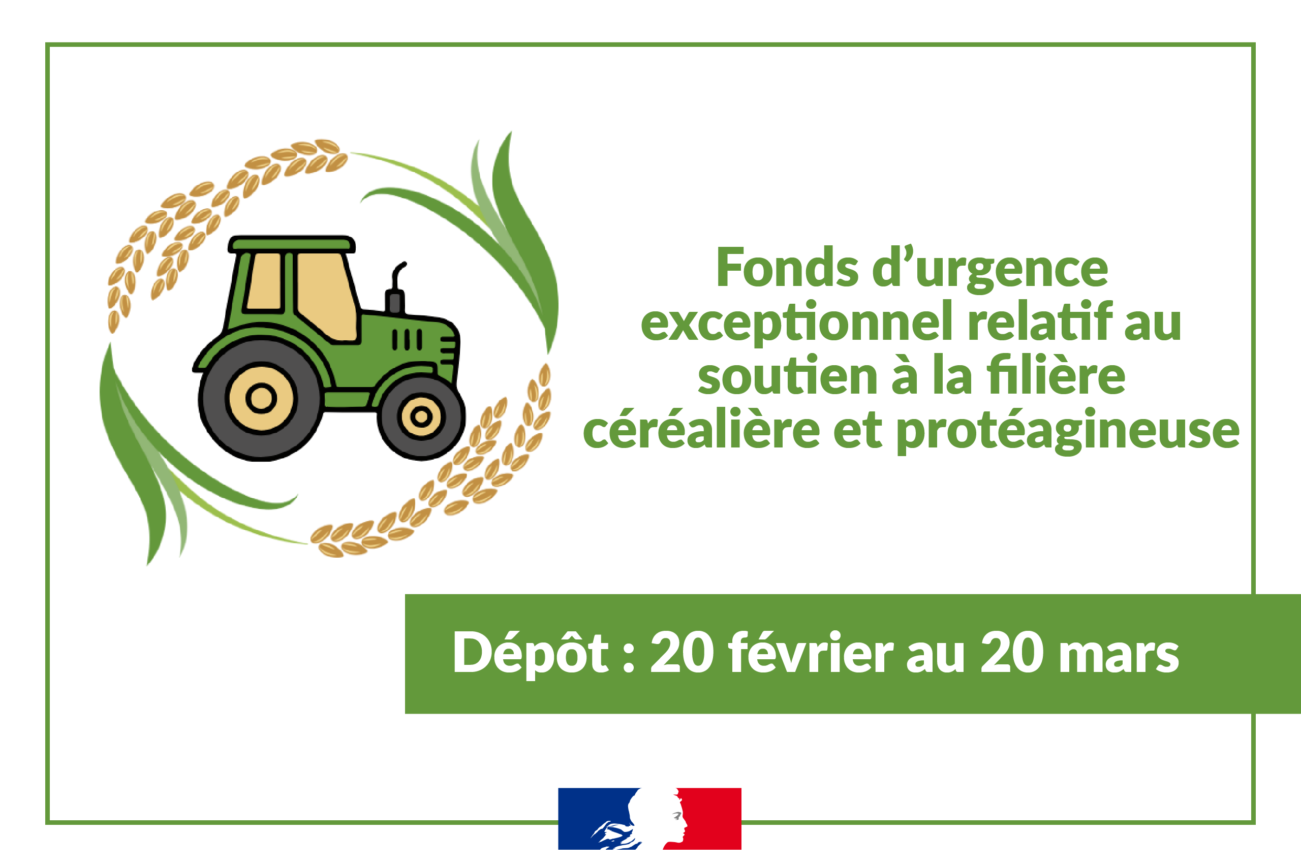 🚜 Fonds d’urgence Grandes Cultures – Nouvelle-Aquitaine