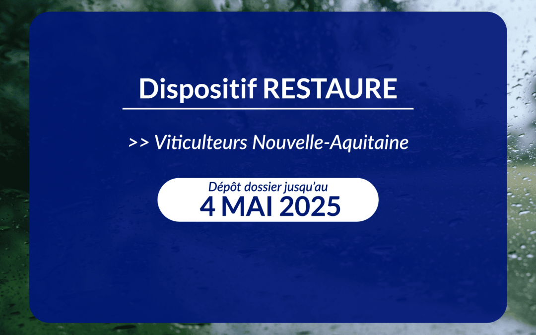 Mise en place du dispositif « RESTAURE »